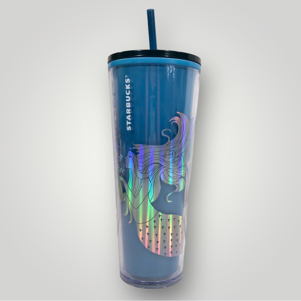 Starbucks 2021 Mermaid Color Changing 24oz Cold Cup Tumbler